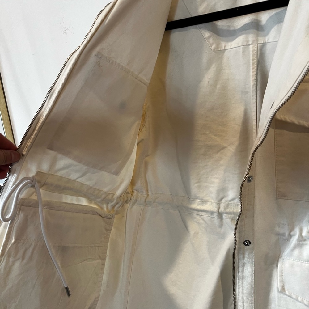 Everlane White Fall/Spring Jacket - image 5